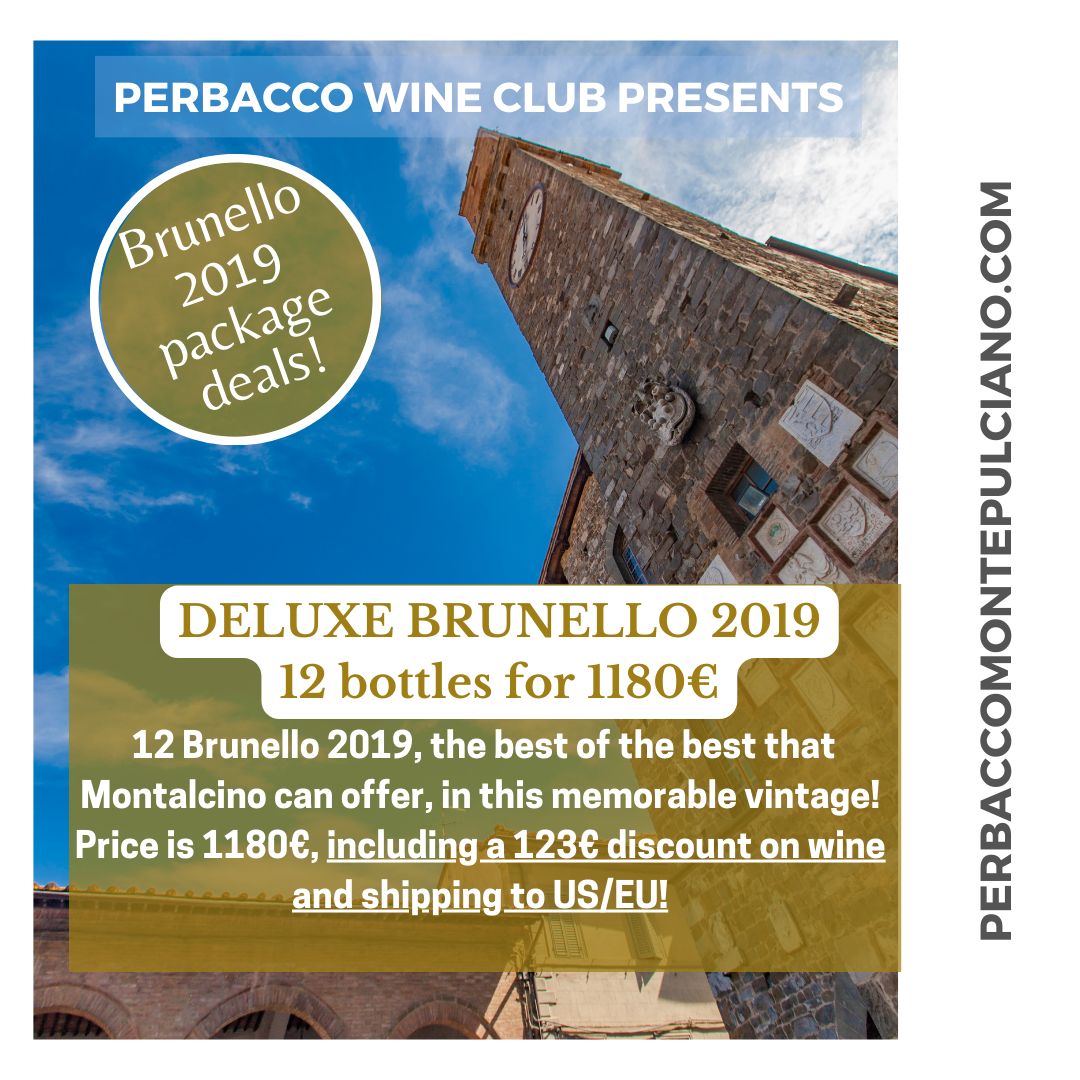 Deluxe Brunello di Montalcino 2019 bundle, 12bts