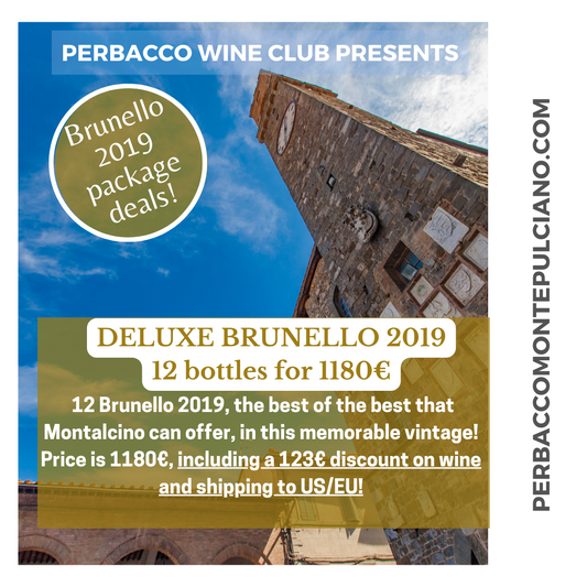 Deluxe Brunello di Montalcino 2019 bundle, 12bts