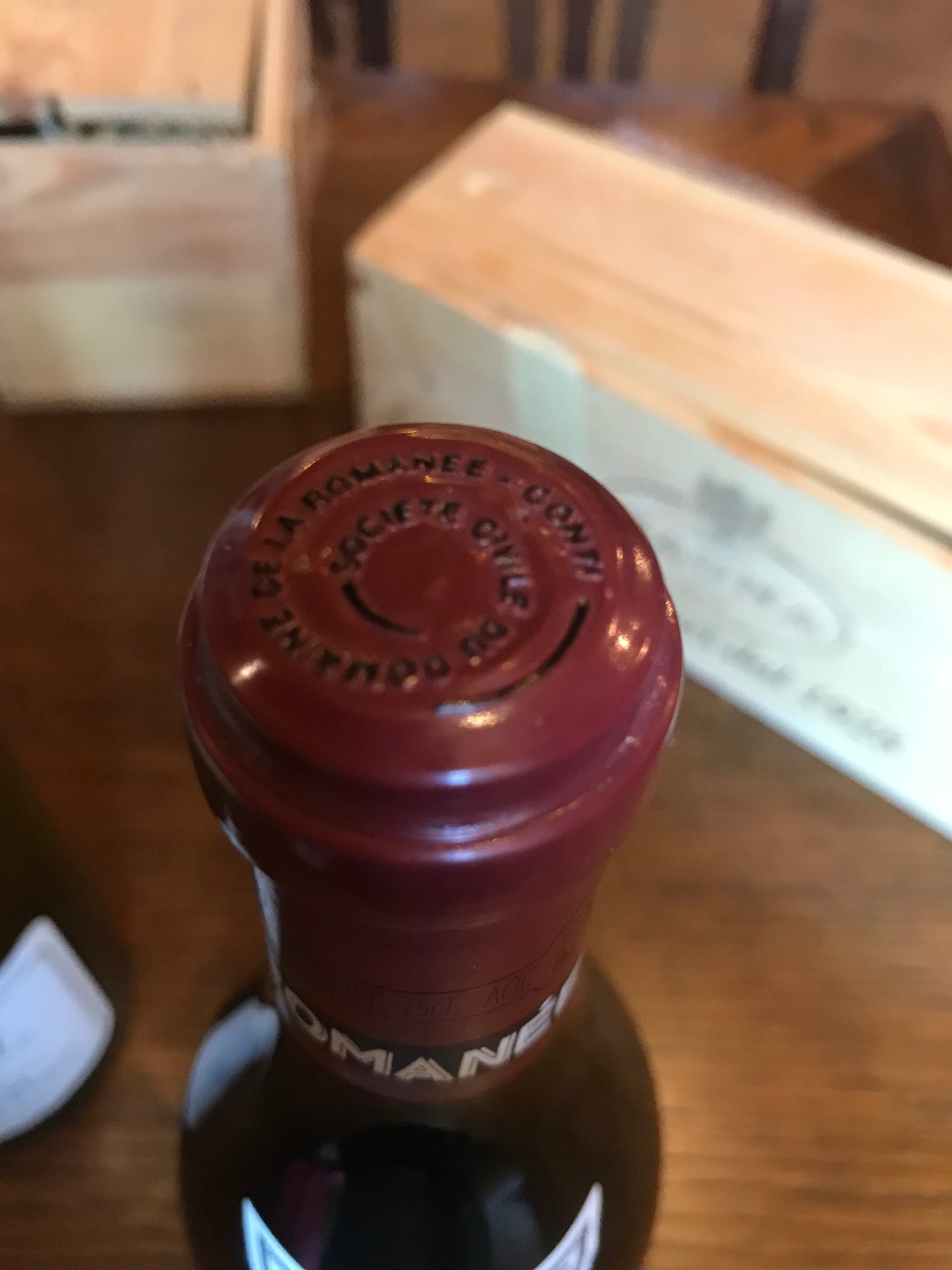 Domaine de la Romanée-Conti Romanée Conti grand cru monopole 2002 OWC