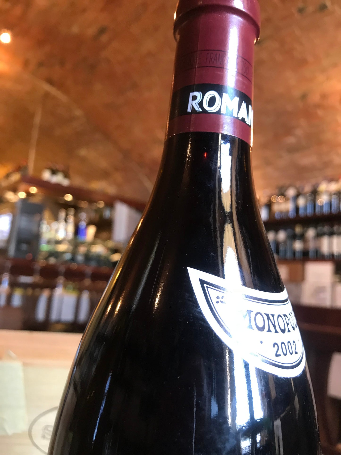 Domaine de la Romanée-Conti Romanée Conti grand cru monopole 2002 OWC