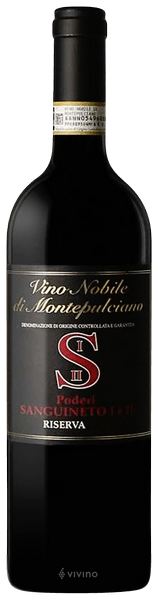 Poderi Sanguineto Nobile di Montepulciano Docg Riserva 2021