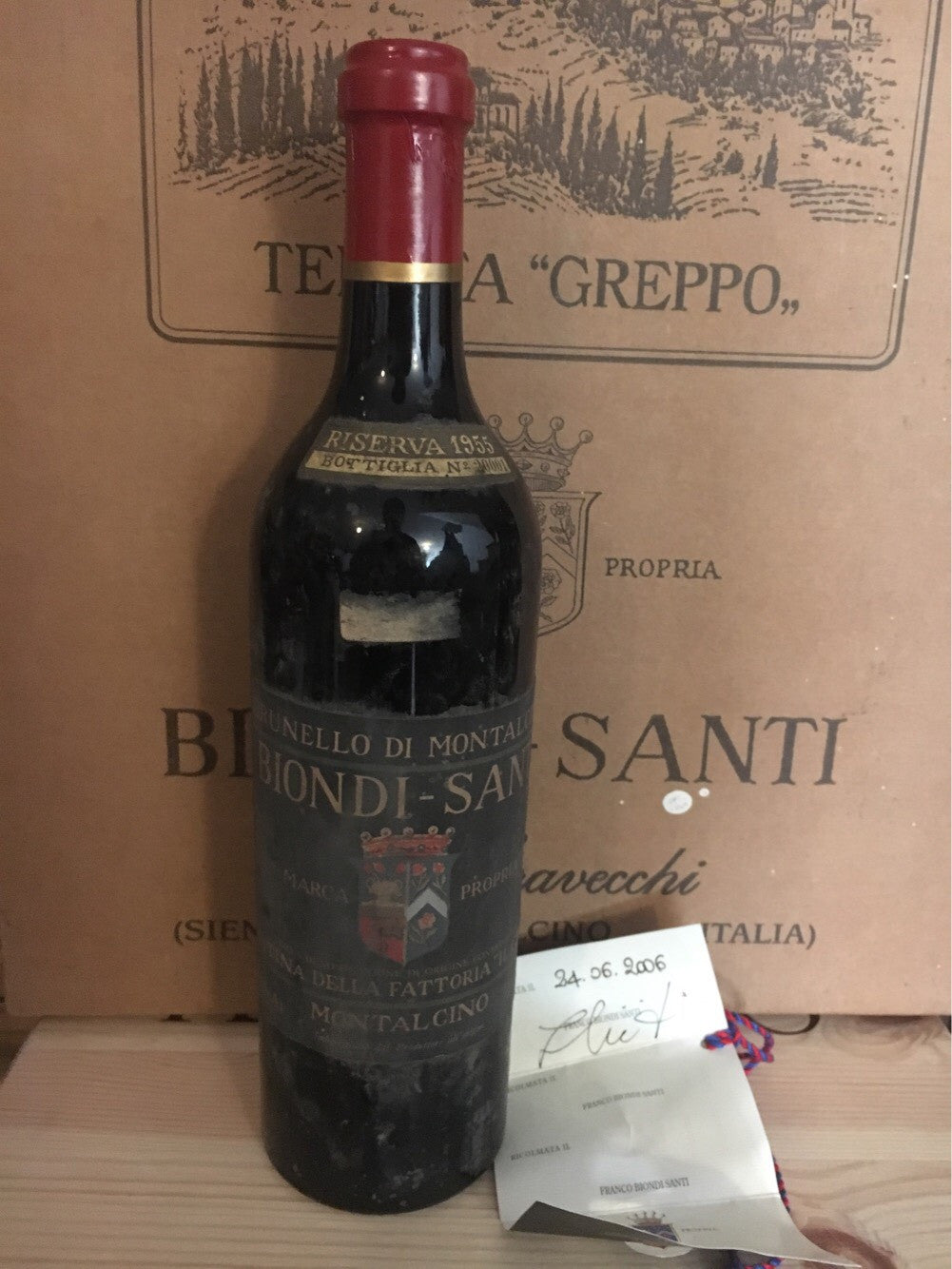 Biondi-Santi Brunello di Montalcino Riserva 1955 - Perbacco Wine Club 